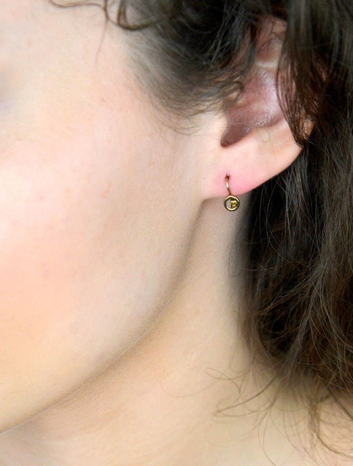 Kolczyki złote zapięcie ang. kółeczko otwarte pr 333, KL 6608 333.jpg